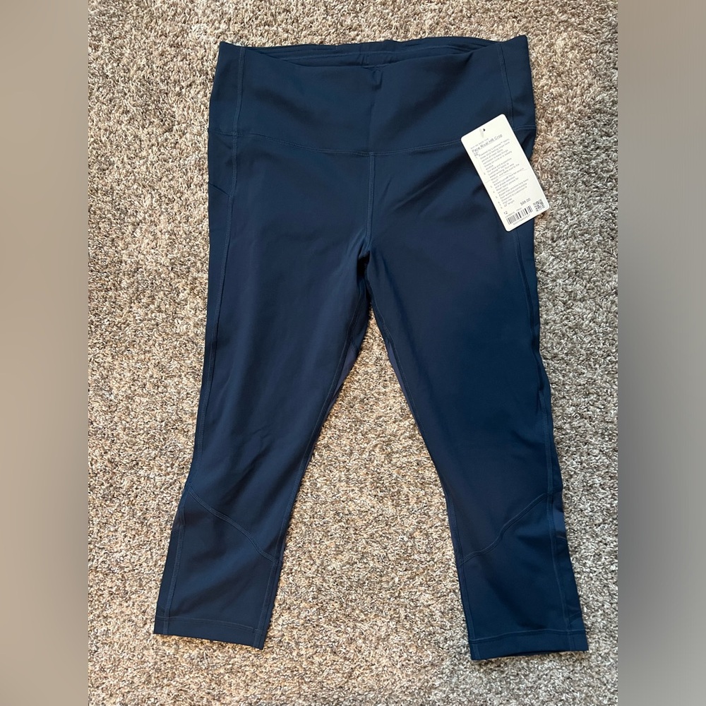 Lululemon Navy leggings NWT